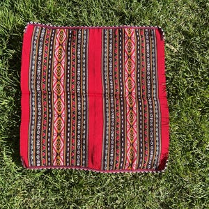 Q&#39;ero Mesa - Andean Altar Cloth - Alpaca Wool