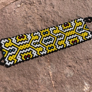 Unique handmade  Shipibo bracelet