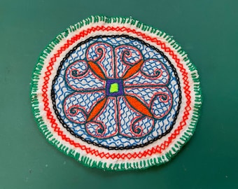 Shipibo Patch - diameter 13 cm