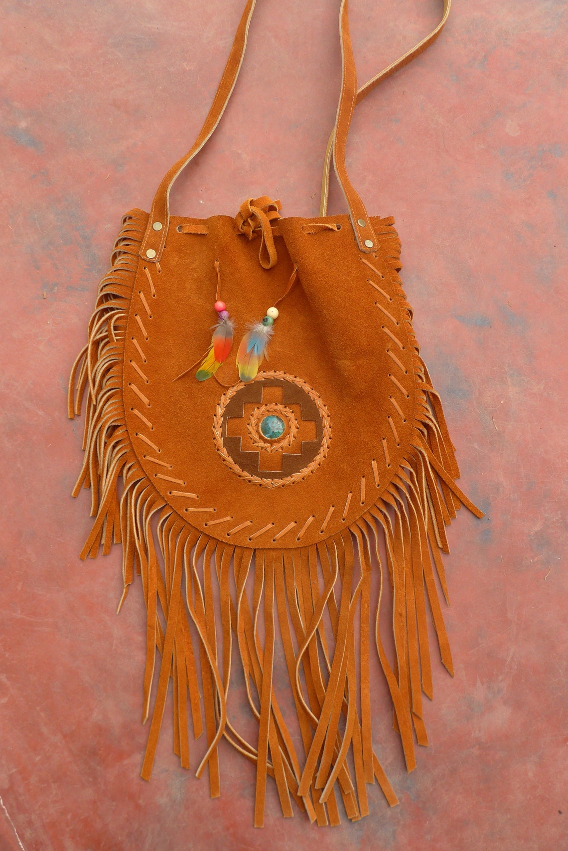 Leather Medicine Bag Etsy