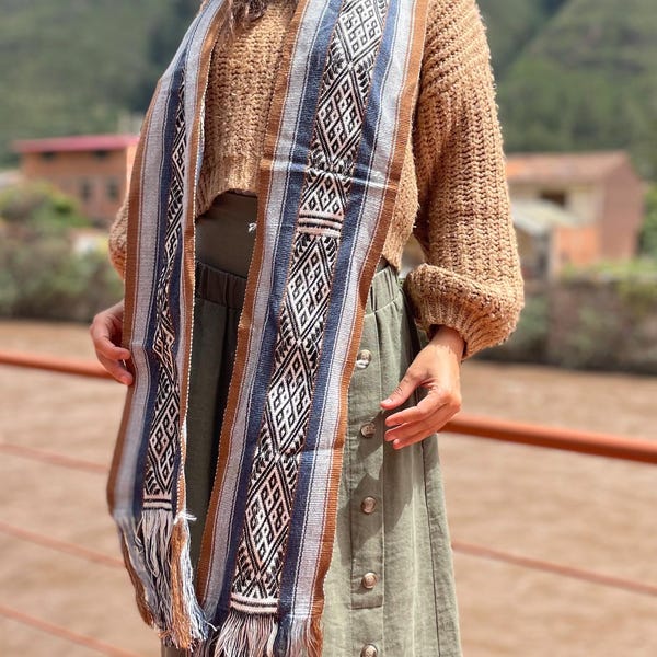 100% Alpaca Wool Scarf