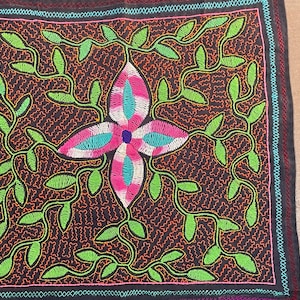 43 cmx 41cm - Shipibo Sacred Altar Textil