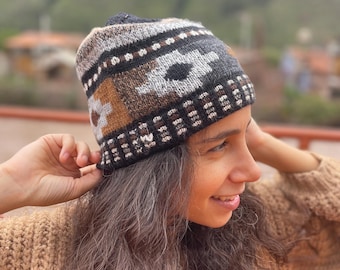 Alpaca Wool Warm Beanie