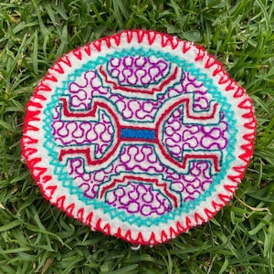 Shipibo Patch - diameter 9.5 cm