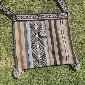 100% Alpaca Wool Andean Bag