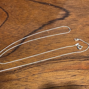 Silver Necklace Chain
