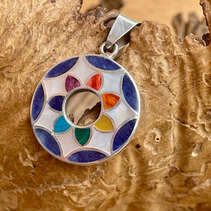 Silver Mandala Pendant