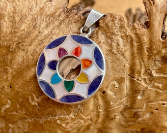 Silver Mandala Pendant