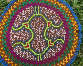 Shipibo Patch - diameter 15.5 cm