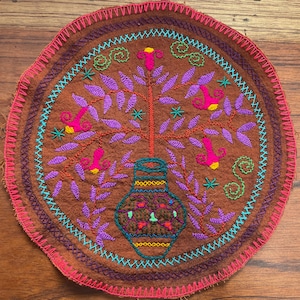 Shipibo Patch - diameter 23 cm