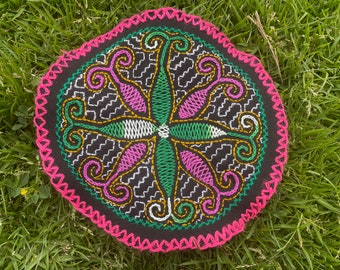 Shipibo Patch - diameter 17 cm