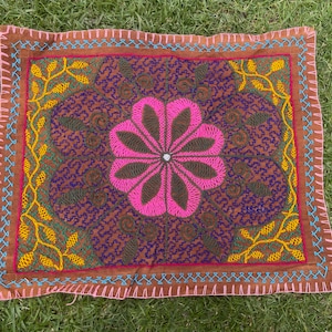 35 x 28 cm - Gobelin ołtarzowy Shipibo