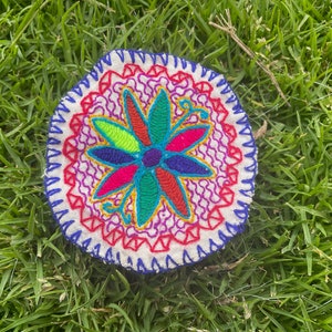 Shipibo Art Patch - Diameter 9 cm