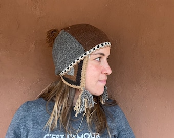 Alpaca Wool Warm Beanie
