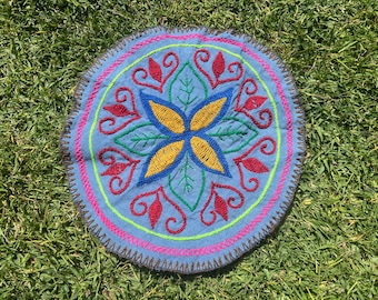 Shipibo Patch - diameter 23.5 cm