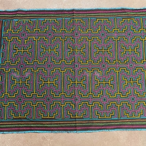 158cmx72cm - Big Shipibo Textile / Table Cloth