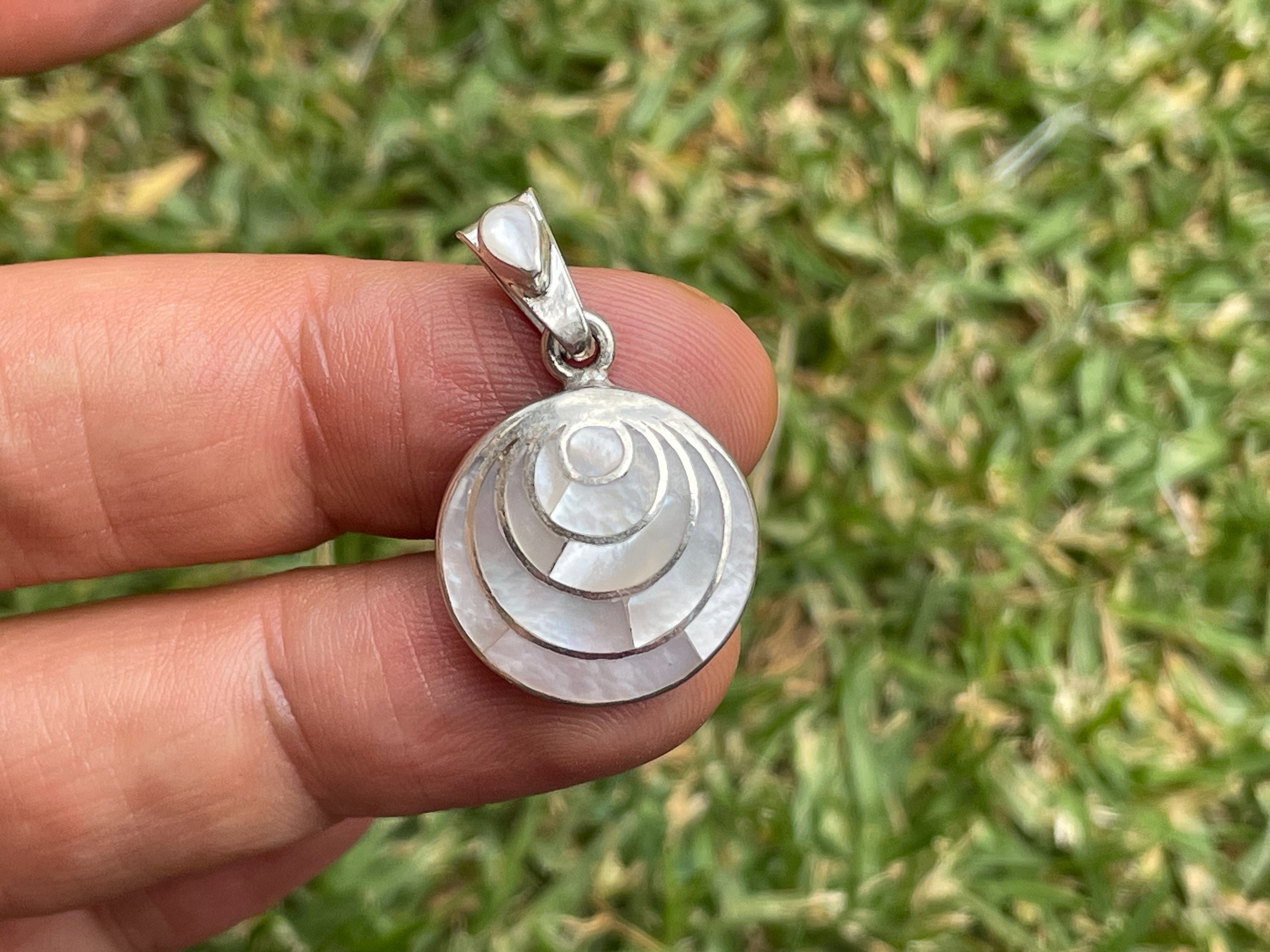 Pearl Spiral Necklace