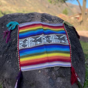 Q&#39;ero Mesa - Andean Altar Cloth - Alpaca Wool