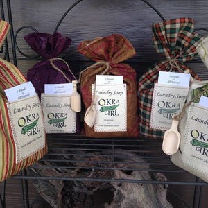 OkraGirl Handmade Laundry Soap - Free Shipping!