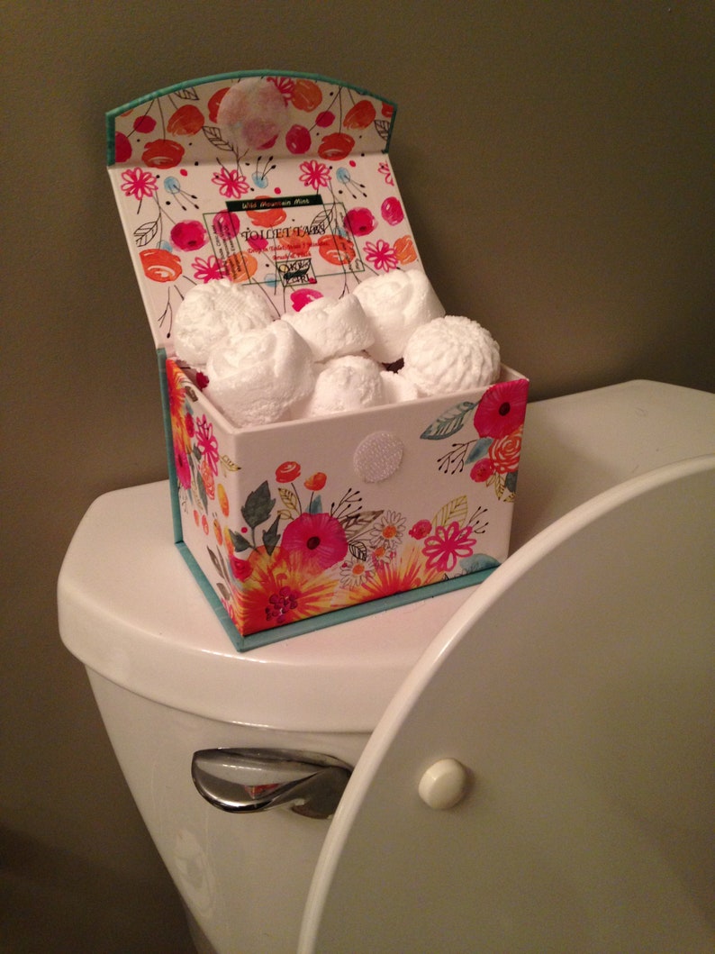 Toilet Tabs 15 Count in a Pretty Little Box Free Shipping ...