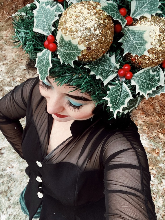 white christmas dresses How the Grinch Stole Christmas The Grinch Costume Christmas Mask with main image 0
