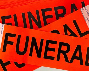 Funeral Stickers | Etsy