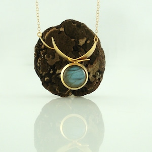 Labradorite,k14,greek jewelry,gemstone,Pendant,Gold,women,FREE SHIPPING,necklace,solid gold, Liappis
