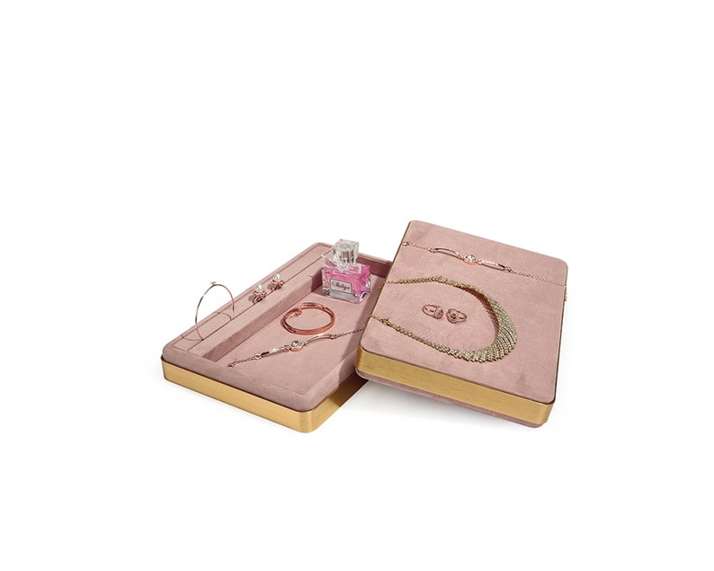 Pink Jewelry Tray Earring Display Jewelry Storage Jewelry Etsy