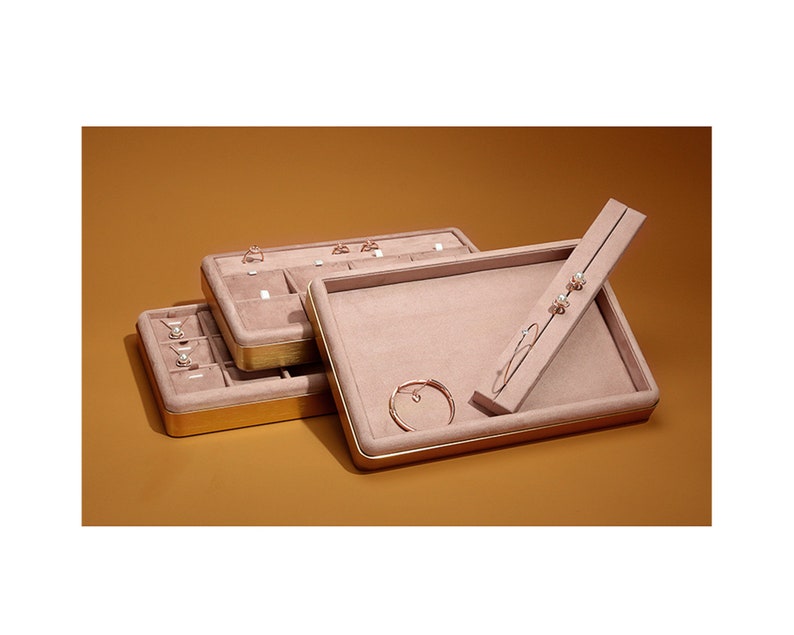 Pink Jewelry Tray Earring Display Jewelry Storage Jewelry Etsy