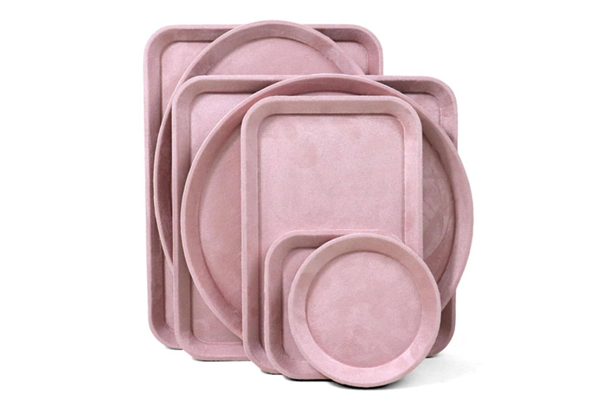 Plateau En Mousse Velours Pour Bijoux - 100 Trous - Organisateur Élégant Noir, Beige Ou Gris Pour Bagues, Boucles D'Oreilles Et Bracelets