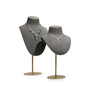Necklace Display - Large, Linen | A&B Store Fixtures