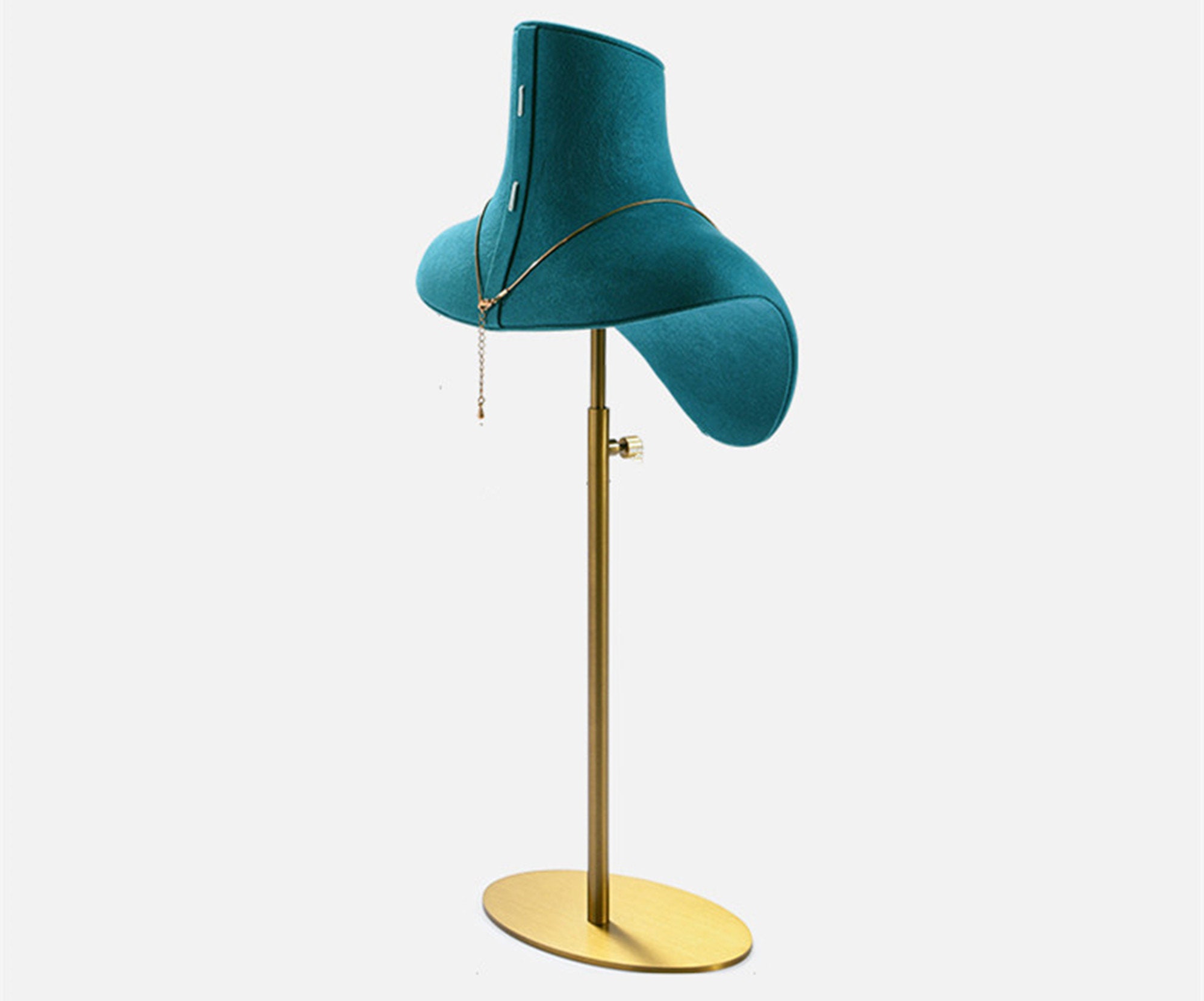 Adjustable Mannequin Necklace Holder Metal Base Microfiber Etsy