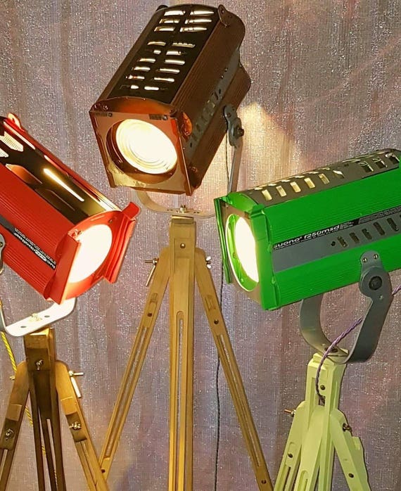 Theater Lamp Industrial Lighting Theater Spotlight Stage Etsy