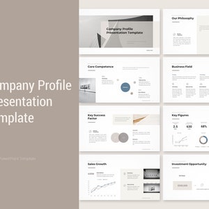 Company Profile PowerPoint Presentation Template