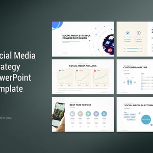 Social Media Strategy PowerPoint Template