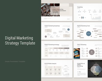 Digital Marketing Strategy PowerPoint Template