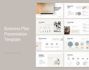Modèle de présentation PowerPoint business plan
