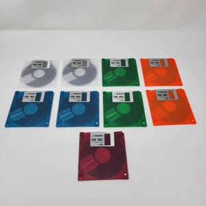 Vintage 3,5-tumsdisketter för Mac