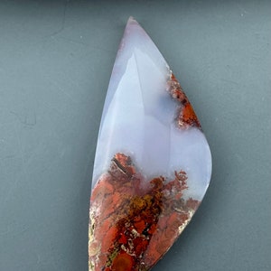 Moss Agate Cabochon - for jewelry making or collection