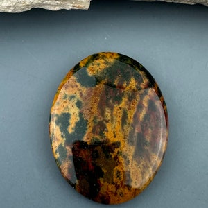 Fancy Jasper Oval Cabochon - for jewelry making or collection