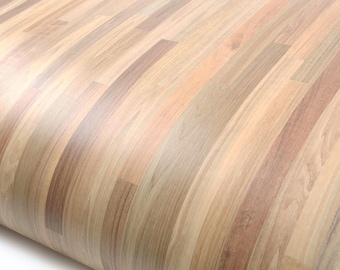 ROSEROSA Peel and Stick Faux Panel Wood Architectural Film Self-adhesive Vinyl Wallpaper Door Wrap Counter Top Border Molding Trim LW497