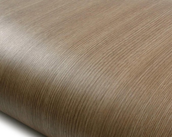 ROSEROSA Faux Ash Wood Architectural Film KW134 - Peel and Stick Wood Grain Vinyl Wrap for Furniture Upcycling & Luxury Interiors
