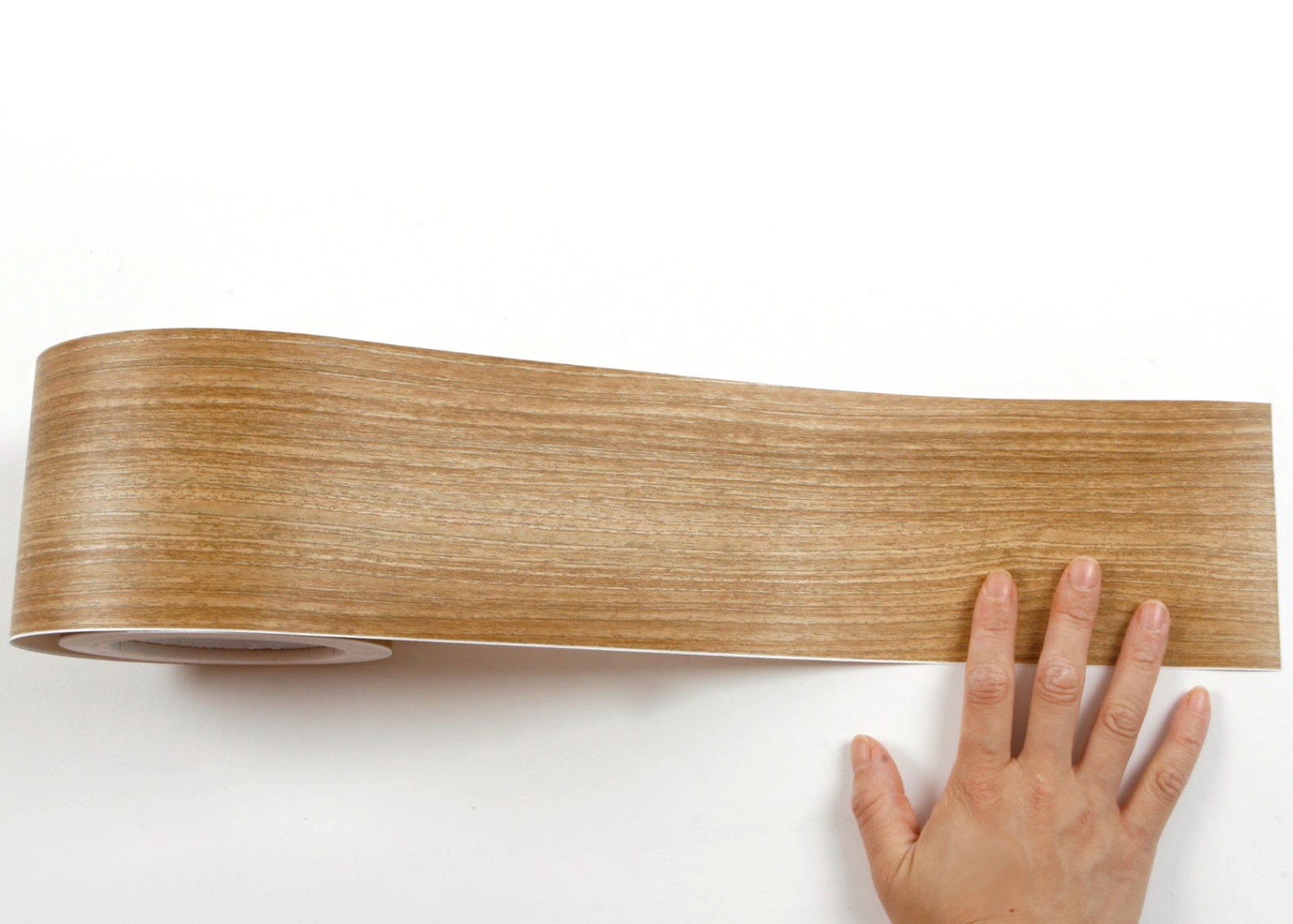 Peel & Stick Border Sticker Noce Wood Pattern SelfAdhesive Etsy