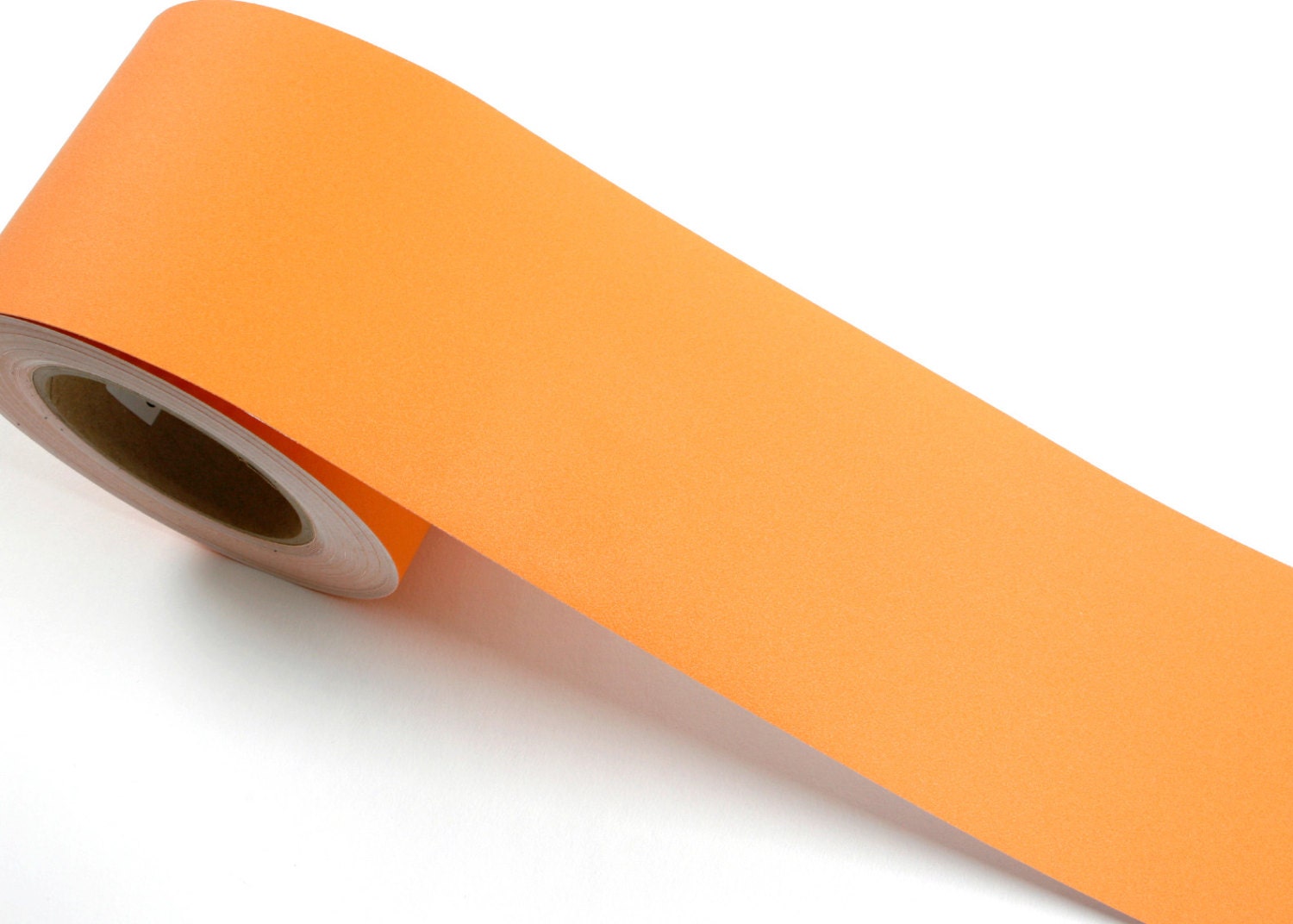 Peel & Stick Border Sticker Solid Orange Color Selfadhesive Etsy