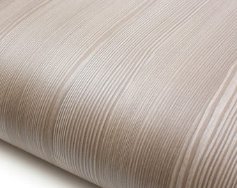 ROSEROSA Faux Ash Wood Architectural Film PG706 - Peel and Stick Wood Grain Vinyl Wrap for Furniture Upcycling & Residential Interiors