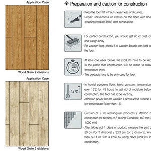 Peel and Stick Floor Planks Vinyl Tiles Wood Pattern Vinyl Flooring ...