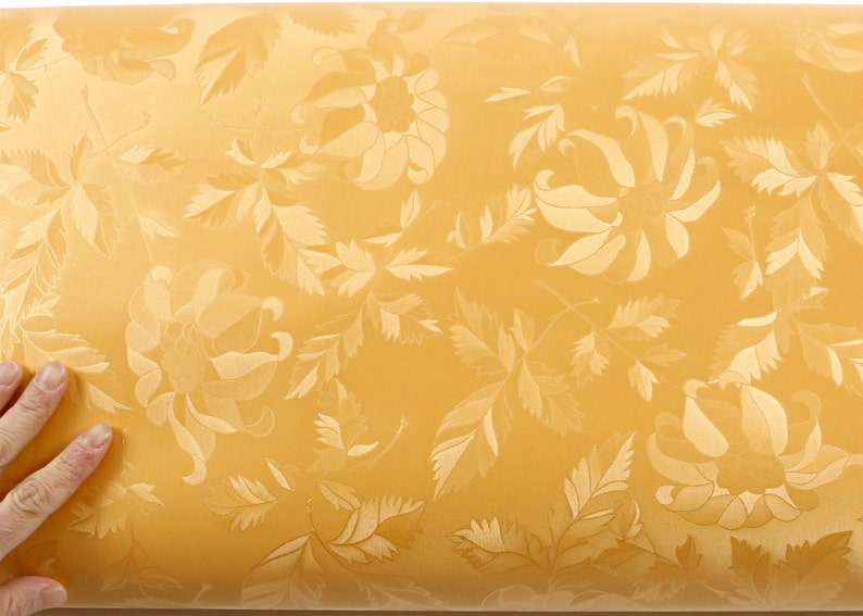 1.96 Feet X 8.20 Feet Peel /& Stick Backsplash Olivia Gold Pearl Self-Adhesive Wallpaper 5200-3