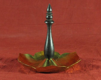 Trinket Holder, Jewelry Holder - Handcrafted Brass Metal, Elegant Design for Storage and Display
