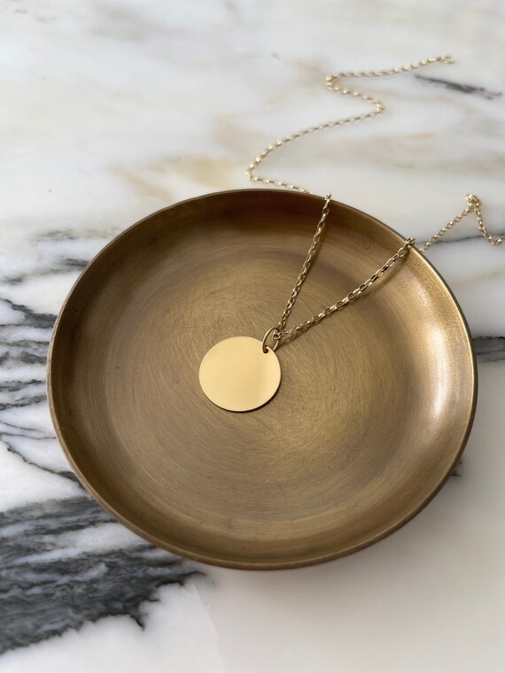 9ct gold hotsell coin necklace