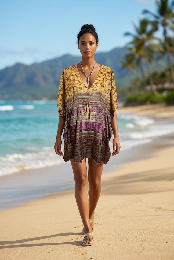 open lace back dress Anna-Kaci Sequin Shift Tunic T-Shirt Mini Dress - Green